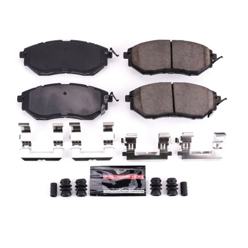 Power Stop 06-07 Subaru B9 Tribeca Front Z23 Evolution Sport Brake Pads w/Hardware (PSBZ23-1078)