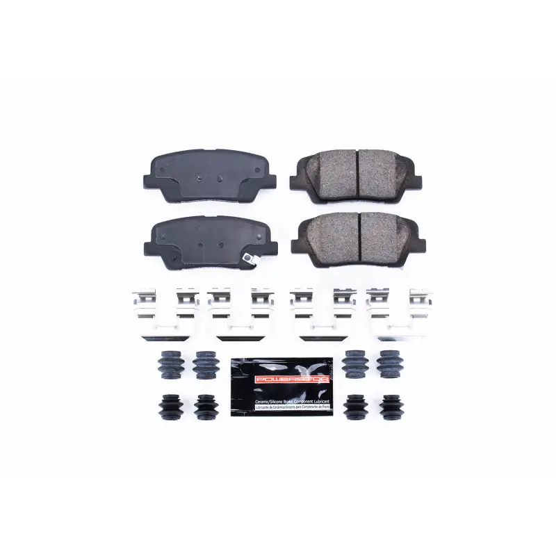 Power Stop 18-19 Genesis G80 Rear Z23 Evolution Sport Brake Pads w/Hardware (PSBZ23-1284)