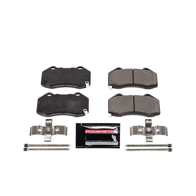 Power Stop 17-18 Fiat 124 Spider Front Z23 Evolution Sport Brake Pads w/Hardware (PSBZ23-1379B)