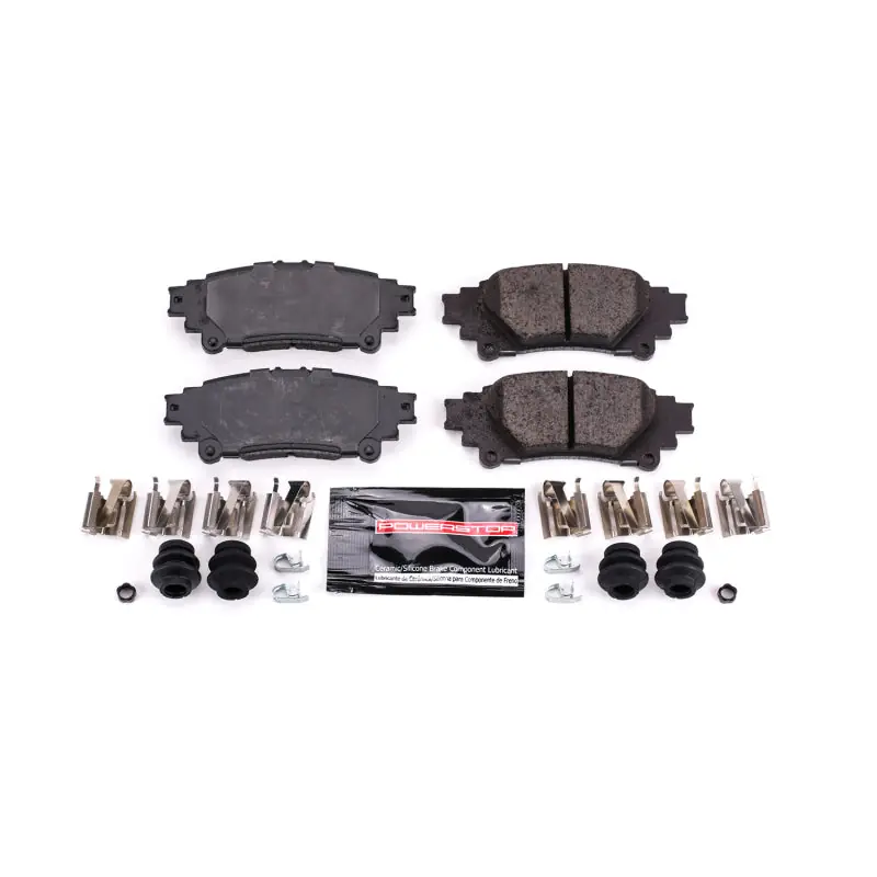 Power Stop 16-17 Lexus GS200t Rear Z23 Evolution Sport Brake Pads w/Hardware (PSBZ23-1391A)