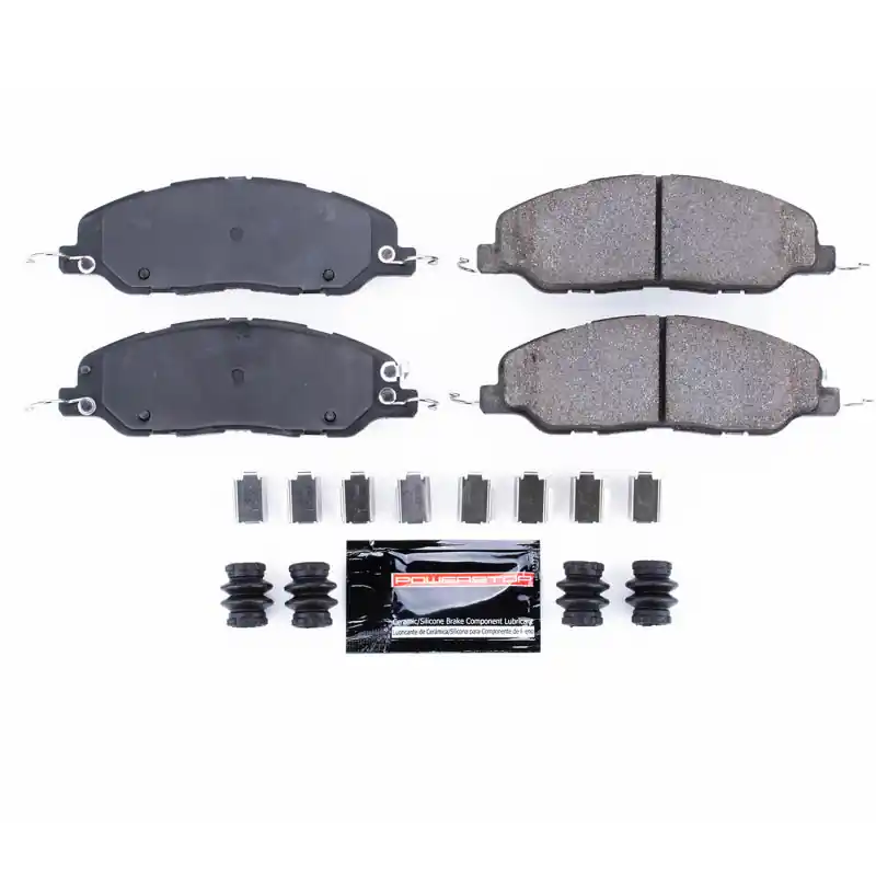 Power Stop 11-14 Ford Mustang Front Z23 Evolution Sport Brake Pads w/Hardware (PSBZ23-1463)