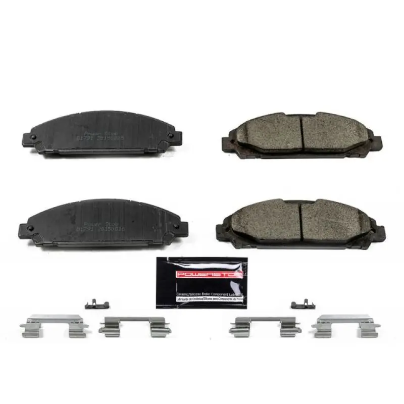 Power Stop 15-19 Ford Mustang Front Z23 Evolution Sport Brake Pads w/Hardware (PSBZ23-1791)