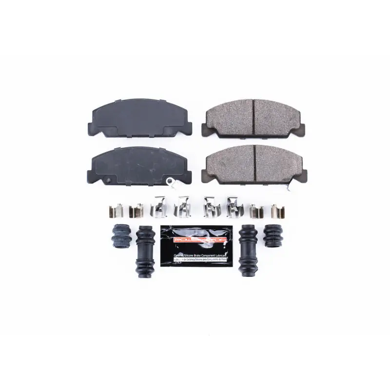 Power Stop 90-00 Honda Civic Front Z23 Evolution Sport Brake Pads w/Hardware (PSBZ23-273)