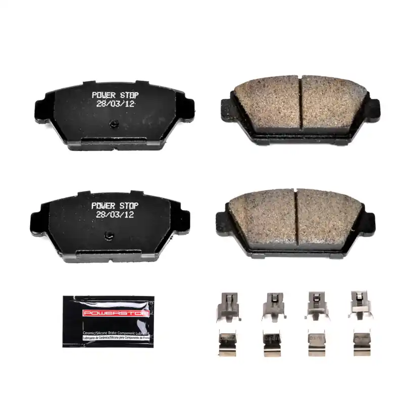 Power Stop 90-94 Eagle Talon Rear Z23 Evolution Sport Brake Pads w/Hardware (PSBZ23-329)