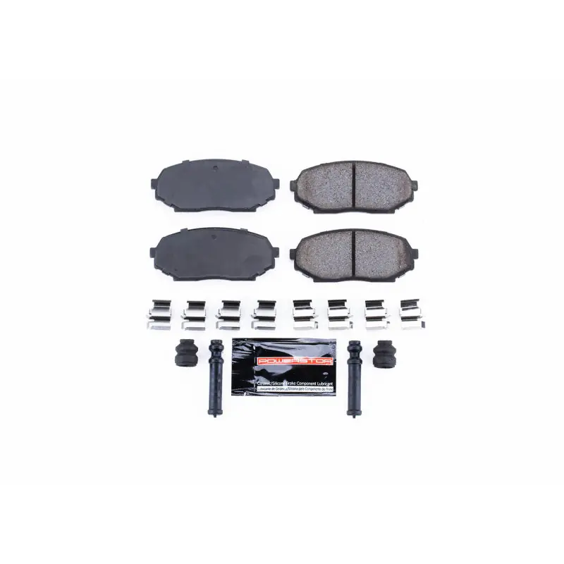 Power Stop 90-93 Geo Storm Front Z23 Evolution Sport Brake Pads w/Hardware (PSBZ23-457)