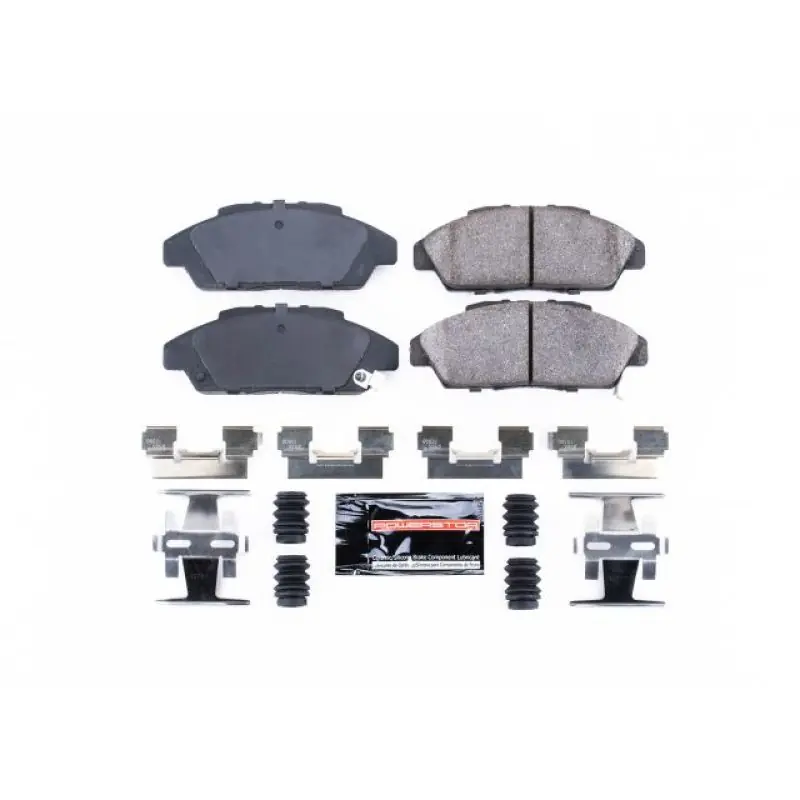 Power Stop 90-93 Honda Accord Front Z23 Evolution Sport Brake Pads w/Hardware (PSBZ23-496)