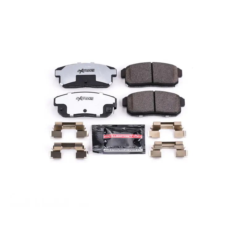 Power Stop 04-11 Mazda RX-8 Rear Z26 Extreme Street Brake Pads w/Hardware (PSBZ26-1008)