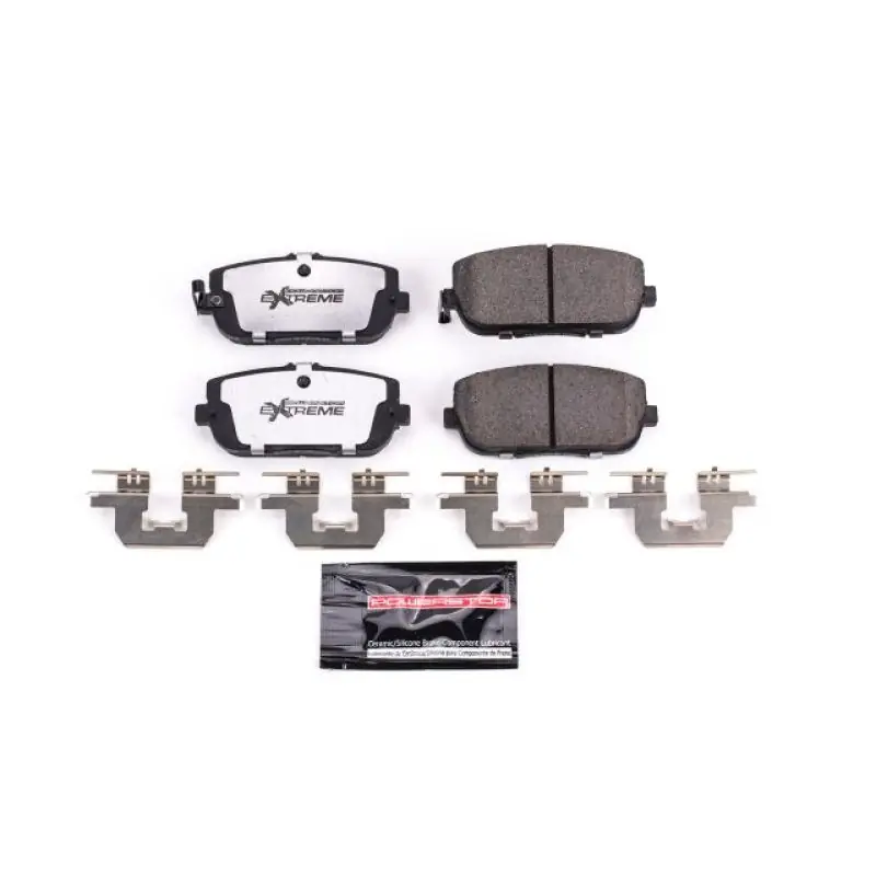 Power Stop 17-19 Fiat 124 Spider Rear Z26 Extreme Street Brake Pads w/Hardware (PSBZ26-1180)