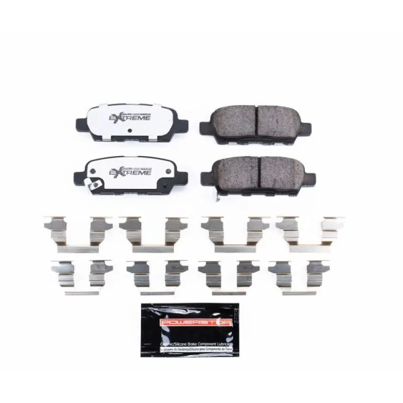 Power Stop 08-10 Infiniti EX35 Rear Z26 Extreme Street Brake Pads w/Hardware (PSBZ26-1288)
