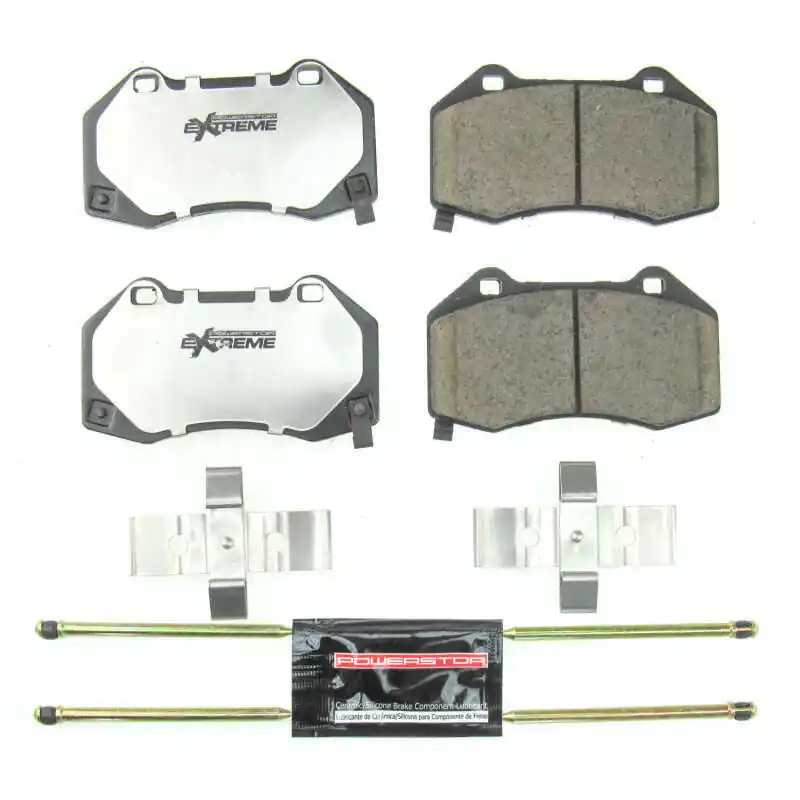 Power Stop 17-18 Fiat 124 Spider Front Z26 Extreme Street Brake Pads w/Hardware (PSBZ26-1379B)