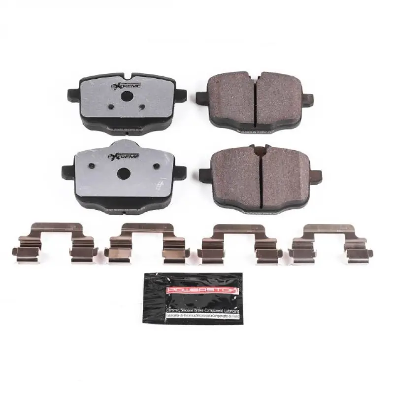 Power Stop 2017 BMW 530i Rear Z26 Extreme Street Brake Pads w/Hardware (PSBZ26-1469)