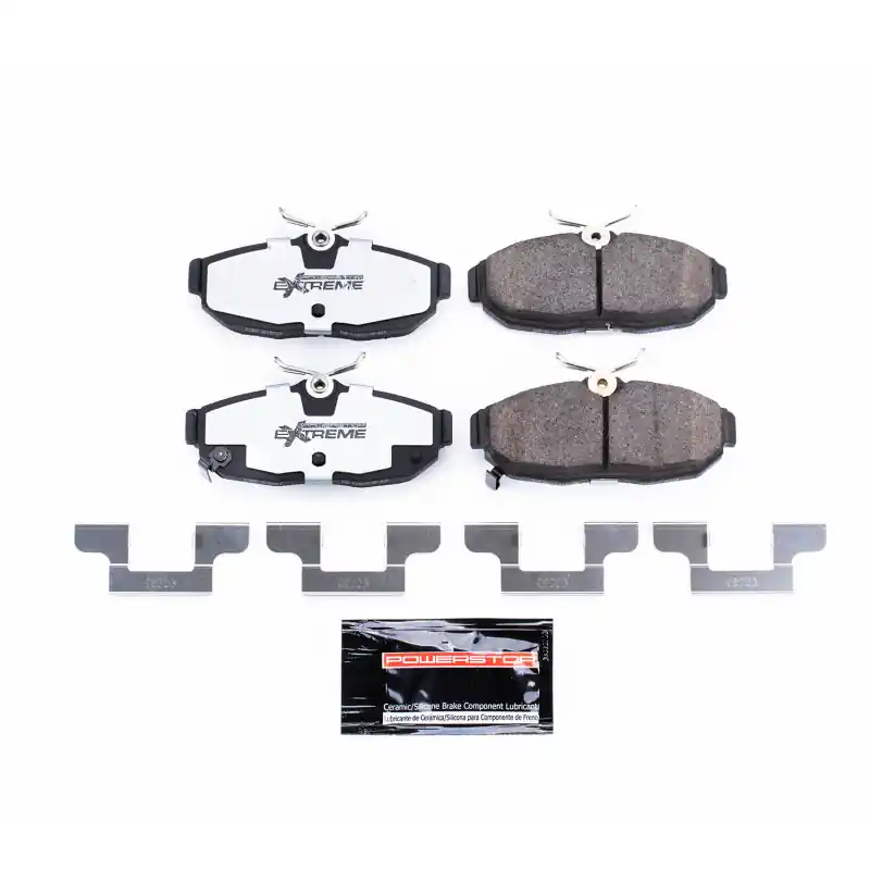 Power Stop 2012 Ford Mustang Rear Z26 Extreme Street Brake Pads w/Hardware (PSBZ26-1562)