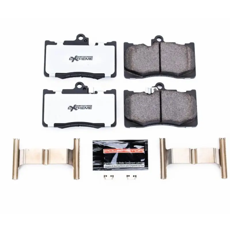 Power Stop 16-17 Lexus GS200t Front Z26 Extreme Street Brake Pads w/Hardware (PSBZ26-1586)