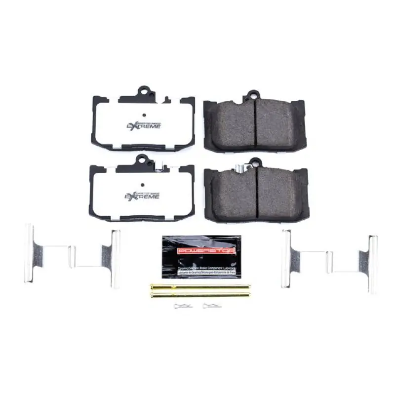Power Stop 16-17 Lexus GS200t Front Z26 Extreme Street Brake Pads w/Hardware (PSBZ26-1686)