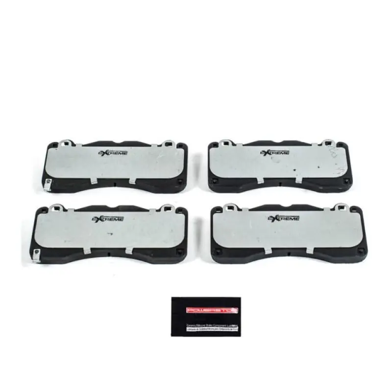 Power Stop 15-19 Ford Mustang Front Z26 Extreme Street Brake Pads w/Hardware (PSBZ26-1792)