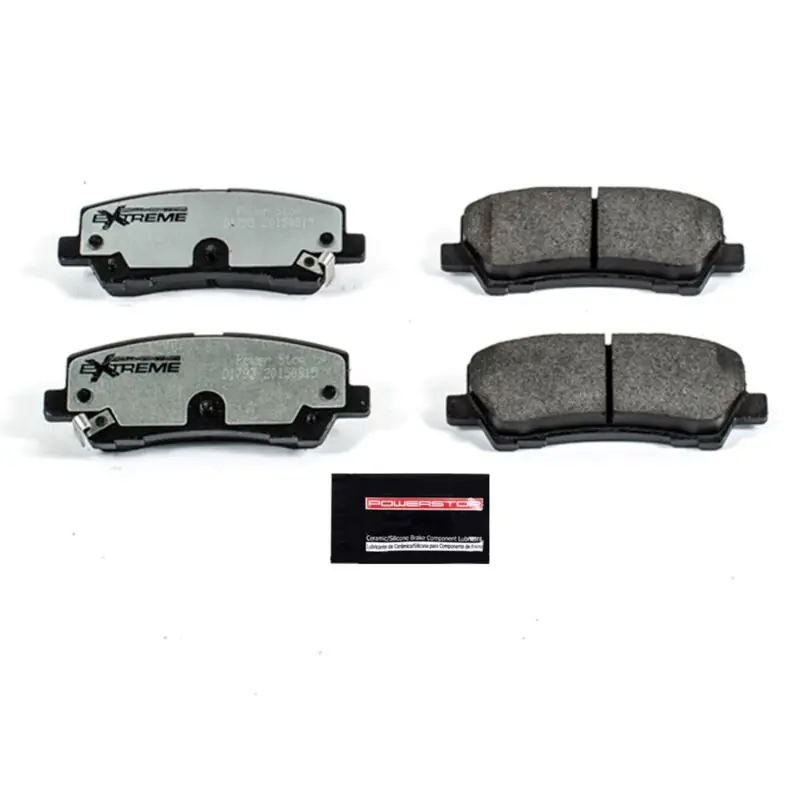 Power Stop 15-19 Ford Mustang Rear Z26 Extreme Street Brake Pads w/Hardware (PSBZ26-1793)
