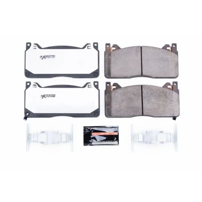 Power Stop 16-19 Ford Mustang Front Z26 Extreme Street Brake Pads w/Hardware (PSBZ26-1853)