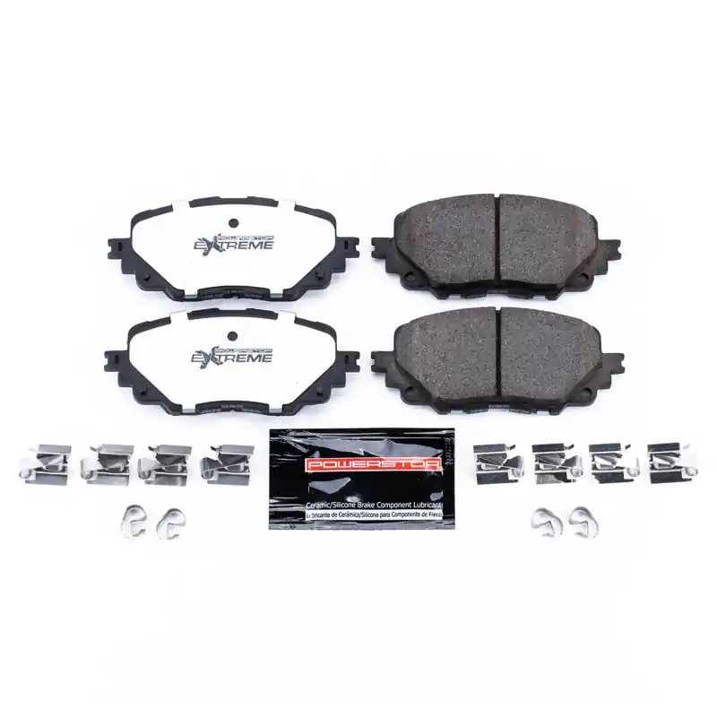 Power Stop 17-19 Fiat 124 Spider Front Z26 Extreme Street Brake Pads w/Hardware (PSBZ26-1903)