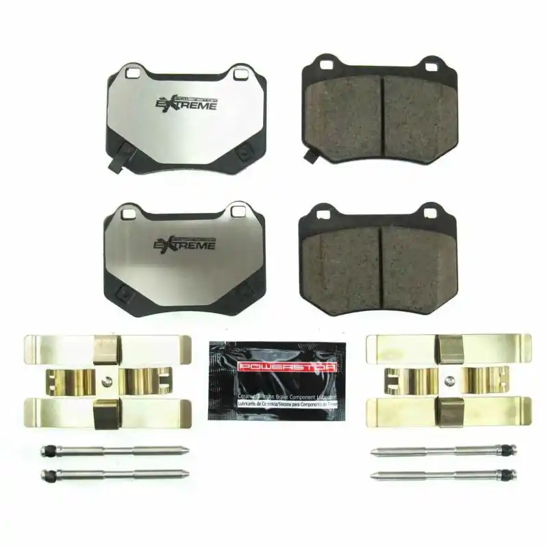 Power Stop 18-19 Subaru WRX STi Rear Z26 Extreme Street Brake Pads w/Hardware (PSBZ26-2118)