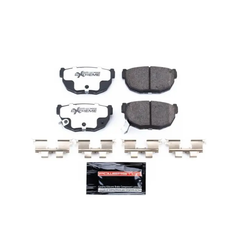 Power Stop 86-88 Nissan 200SX Rear Z26 Extreme Street Brake Pads w/Hardware (PSBZ26-230)