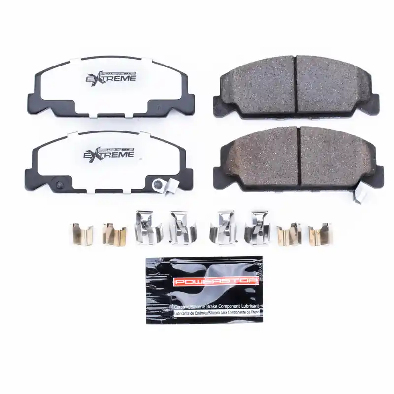 Power Stop 90-00 Honda Civic Front Z26 Extreme Street Brake Pads w/Hardware (PSBZ26-273)