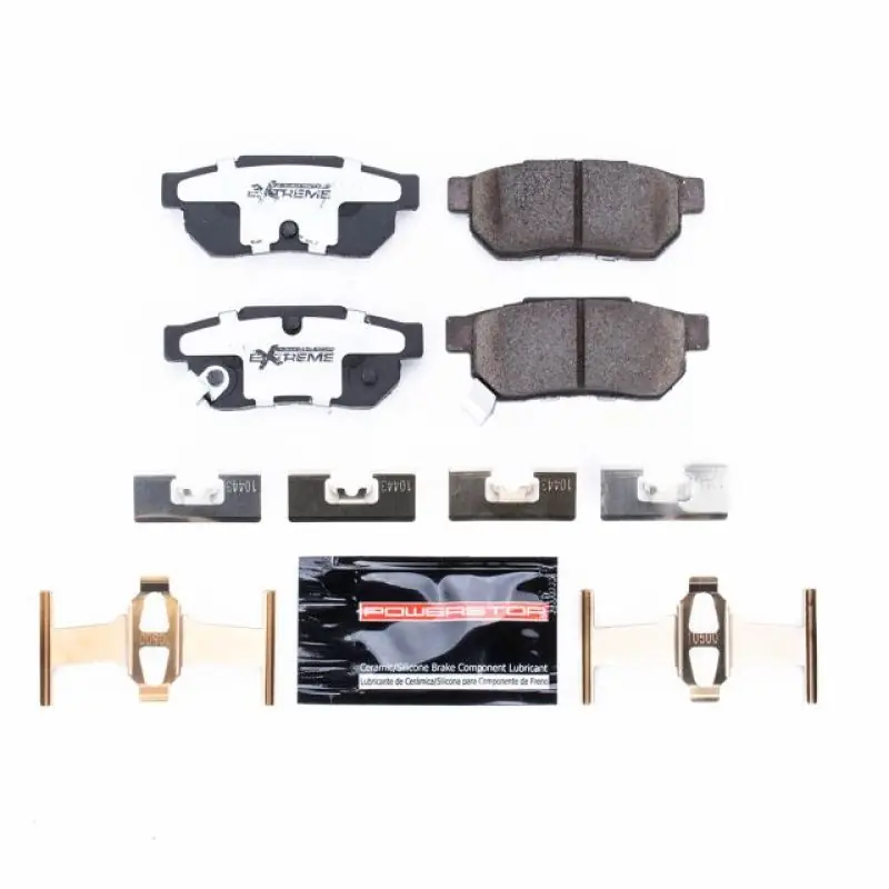 Power Stop 86-01 Acura Integra Rear Z26 Extreme Street Brake Pads w/Hardware (PSBZ26-374)
