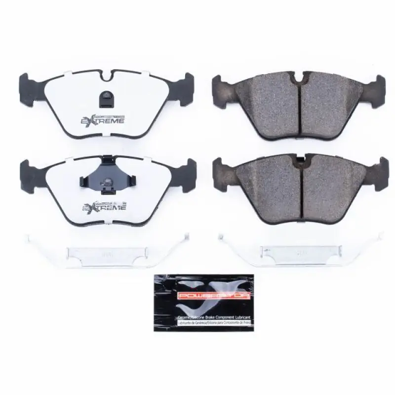 Power Stop 89-91 Audi 200 Front Z26 Extreme Street Brake Pads w/Hardware (PSBZ26-394)