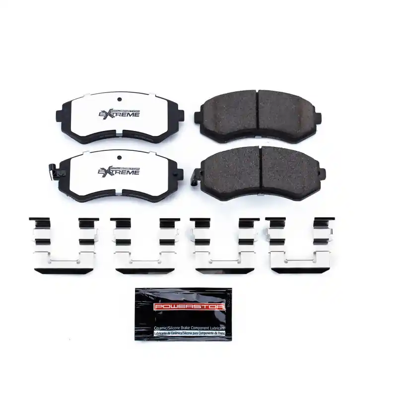 Power Stop 89-96 Nissan 240SX Front Z26 Extreme Street Brake Pads w/Hardware (PSBZ26-422)