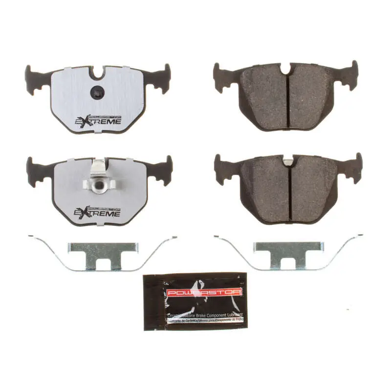 Power Stop 01-05 BMW 330Ci Rear Z26 Extreme Street Brake Pads w/Hardware (PSBZ26-683)