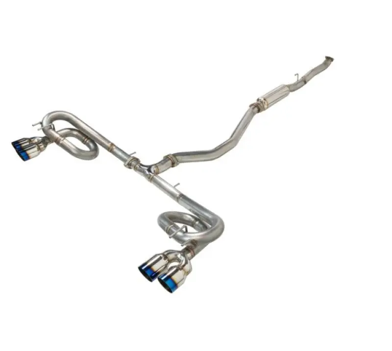 Remark 2022+ Honda Civic Hatchback Sport Touring FL1 (Link Loop) Catback Exhaust Burnt Stainless Tip (REMRK-C4063H-07T)