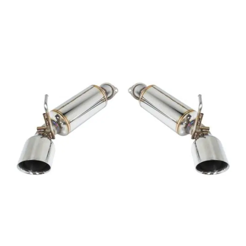 Remark 09-19 Nissan 370z Axle Back Exhaust w/Stainless Double Wall Tip (REMRO-TS34-D)