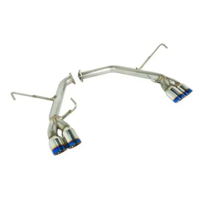 Remark 15-18 Subaru SPT WRX/STI Axle Back Exhaust w/ Burnt Stainless Steel Double Wall Tip (REMRO-TTSP-D)