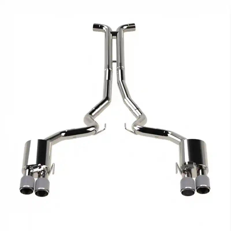 Kooks 18-24 Ford Mustang GT 5.0 3in. Valved Touring Cat-Back Exhaust - Carbon Tips (KSH11514570)