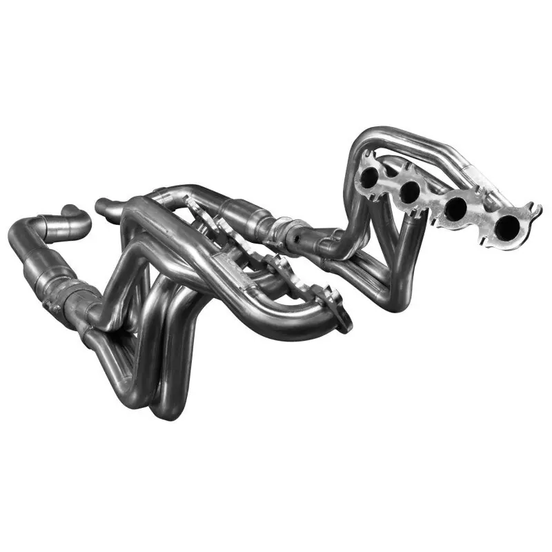 Kooks Ford 2024 Mustang GT/D.H. 5.0L. 2in. Stainless Headers & GREEN Catted Conn. Kit (KSH1151H632)