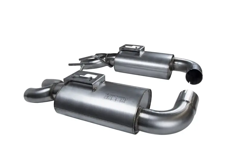 Kooks 2015+ Ford Mustang GT350 5.2L 3in Axle Back Uses Factory Tips Must Use Kooks Header and X-Pipe (KSH11546300)