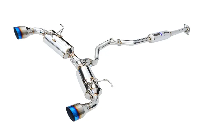 Invidia 12+ Subaru BRZ / Toyota 86 N2 60mm Single Layer Titanium Burnt Tips Cat-Back Exhaust (INVHS12SST6N21GT)
