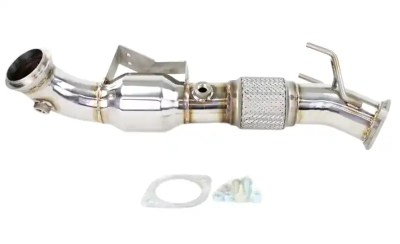 Invidia 13+ Ford Focus ST Down Pipe w/ High Flow Cat (INVHS13FFSDPC)