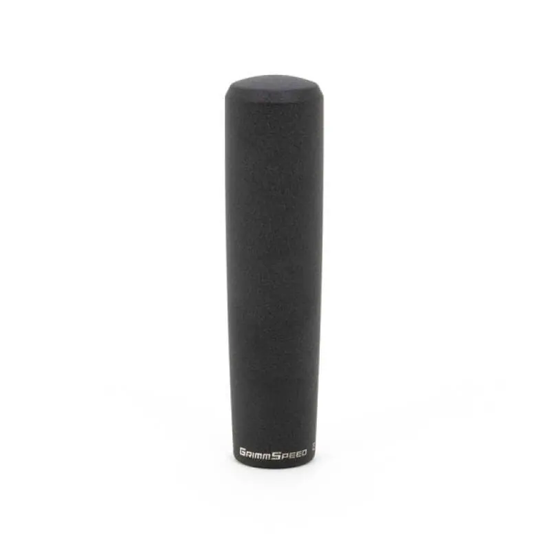 GrimmSpeed Tallboy Shift Knob Aluminum Black - M12x1.25 (GRM380007)