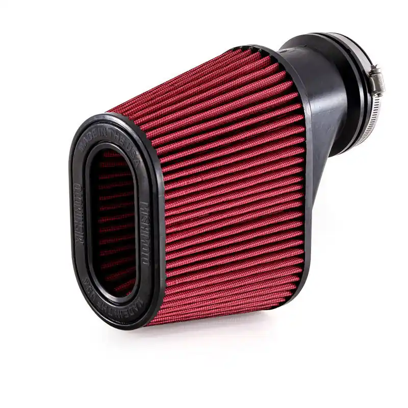 Mishimoto Performance Air Filter - 3.86in Inlet / 7.2in Length w/ Inlet Stack (MISMMAF-38672S)