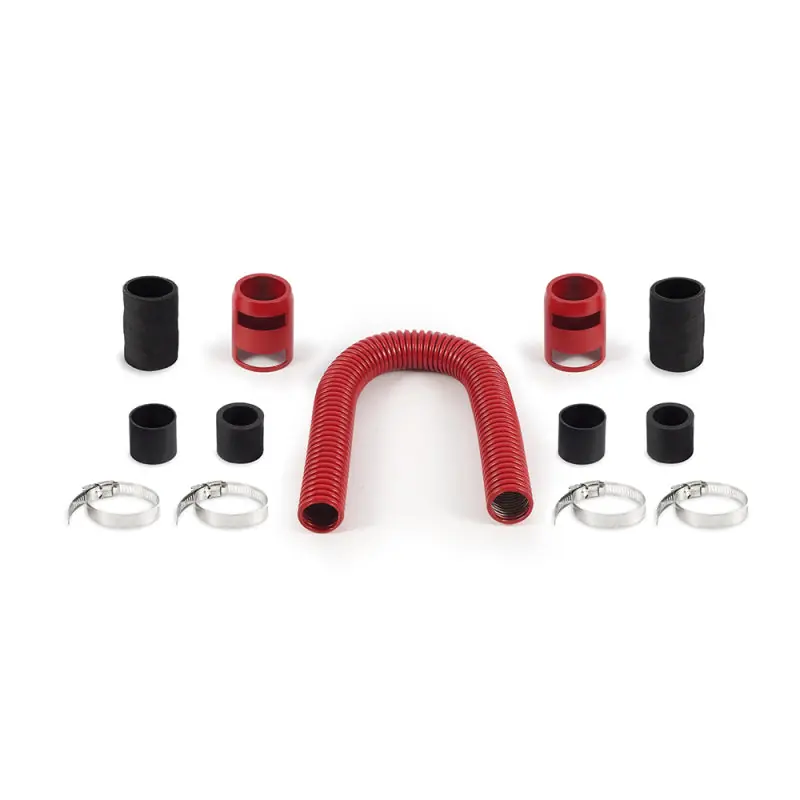 Mishimoto 24in Flexible Radiator Hose Kit Red (MISMMAH-U24RD)