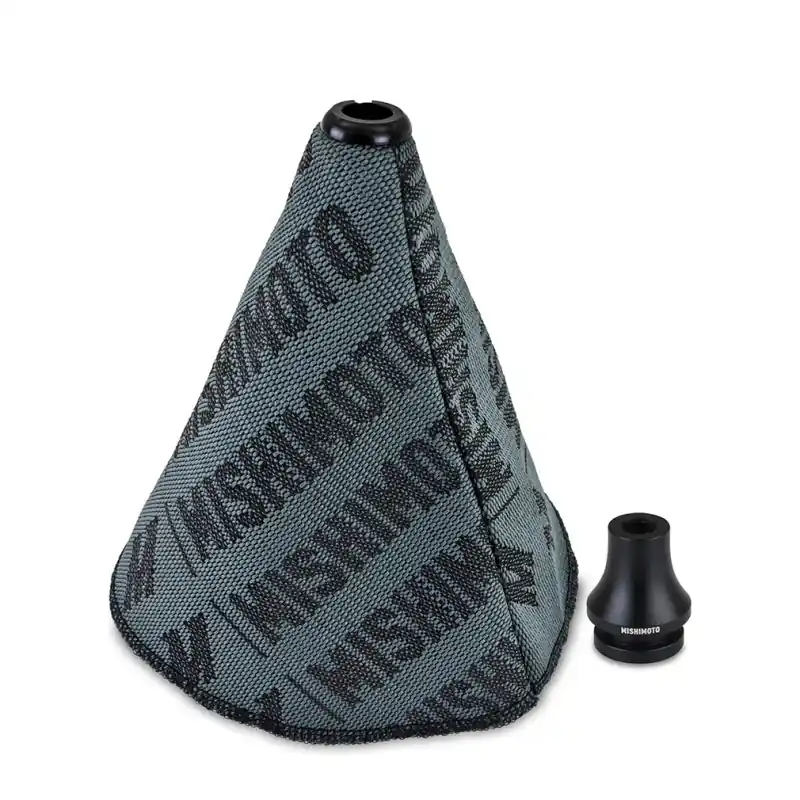 Mishimoto Shift Boot Cover + Retainer/Adapter Bundle M12x1.25 Black (MISMMB-RECO-BK)