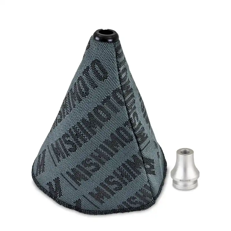 Mishimoto Shift Boot Cover + Retainer/Adapter Bundle M12x1.25 Silver (MISMMB-RECO-SL)