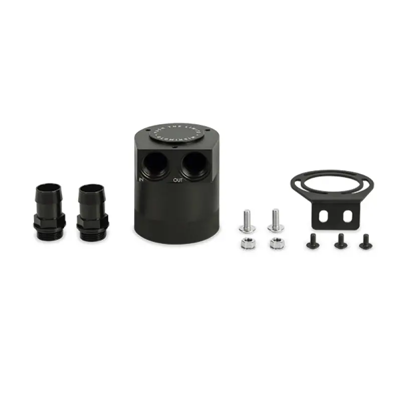 Mishimoto Universal High Flow Baffled Oil Catch Can - Kit (MISMMBCC-HF)