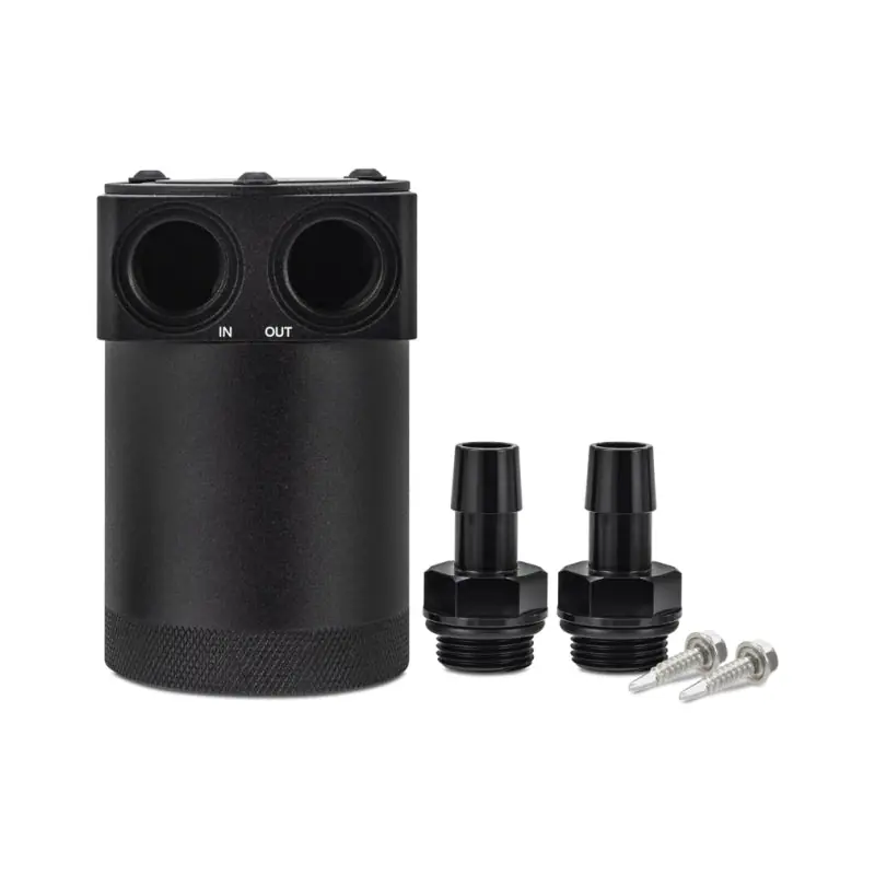 Mishimoto Parallel Port Universal Baffled Oil Catch Can (MISMMBCC-PPTWO)