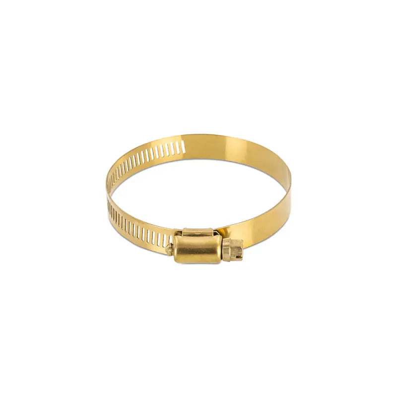 Mishimoto High-Torque Worm Gear Clamp 2.83in.-3.74in. (72mm-95mm) - Pack of 2 - Gold (MISMMCLAMP-WG-95HTGD)
