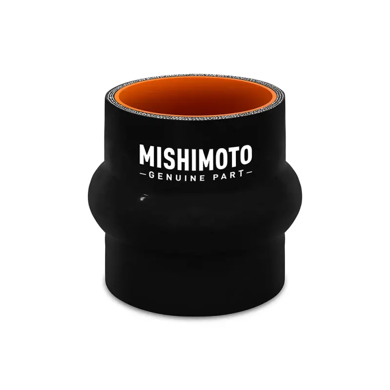 Mishimoto 3in. Hump Hose Silicone Coupler - Black (MISMMCP-3HPBK)