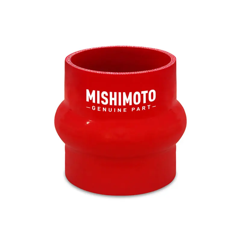 Mishimoto 3in. Hump Hose Silicone Coupler - Red (MISMMCP-3HPRD)