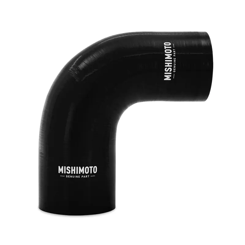 Mishimoto Silicone Reducer Coupler 90 Degree 2in to 2.5in - Black (MISMMCP-R90-2025BK)