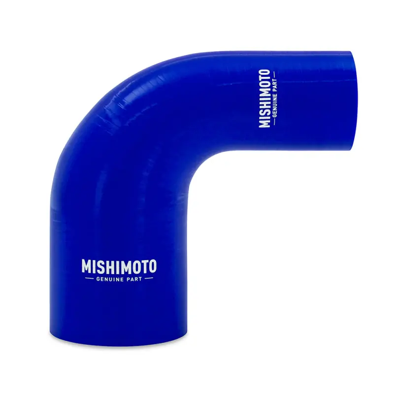 Mishimoto Silicone Reducer Coupler 90 Degree 2in to 3in - Blue (MISMMCP-R90-2030BL)