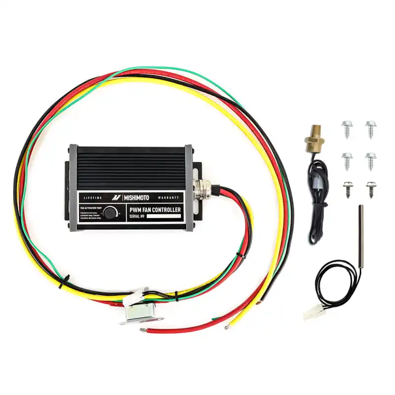Mishimoto Pulse Width Modulation Fan Controller - Black (MISMMFAN-PWM-UBK)